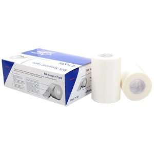 Americo Silk Surgical Tape, White, 3 In x 10 yd, 4 ct, 2 ct (Quantity 