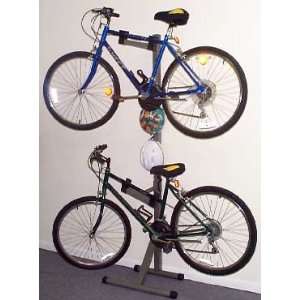  Bike Rack   Holds 2 bikes and 2 helmets (Silver) (69 