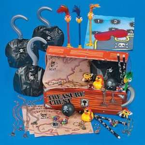  Deluxe Pirate Chest (50 ct) Toys & Games