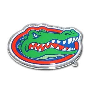  University of Florida Gators Color and Chrome Gator Head 