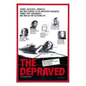  Depraved Movie Poster (11 x 17 Inches   28cm x 44cm) (1974 