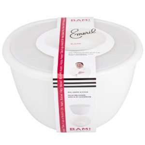 Zak Designs Emeril White 3 Quart Bowl with Lid  Kitchen 