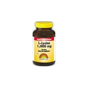  L Lysine 250 Tabs 1000 mg By Natures Life Health 