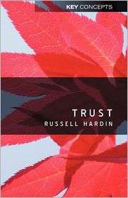 Trust, (0745624650), Russell Hardin, Textbooks   
