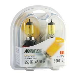 NOKYA NOK7614 Pro Halogen Hyper Yellow 9007 65/55 Watt 2500K Light 