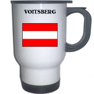  Austria   VOITSBERG White Stainless Steel Mug 