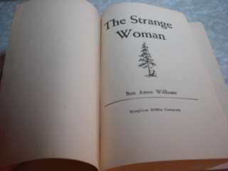1941 HC THE STRANGE WOMAN Ben Ames Williams  