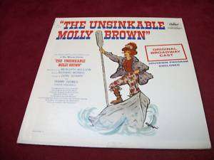 Unsinkable Molly Brown Broadway LP WAO1509 Tammy Grimes  