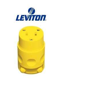 Leviton 115CV Connector, Polarized 1 15R 15 Amp 125 Volt Residential 
