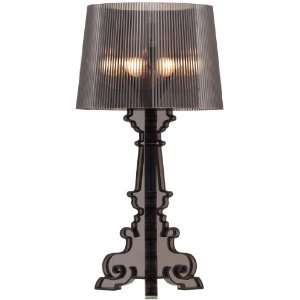 Salon Lamp Transparent   Black Large By Zuo Modern