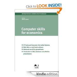 Computer skills for economics Alberto Clerici, A. Clerici  