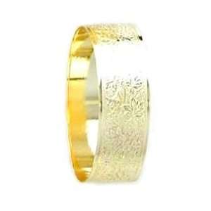  Floral Print Gold Filled Bangles Baby 