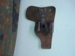 WWII ORIGINAL GERMAN WALTHER PPK PISTOL LEATHER HOLSTER  