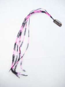 NEW BUNDLE OF 5 PINK FEATHER HAIR EXTENSION HAIR CLIP  