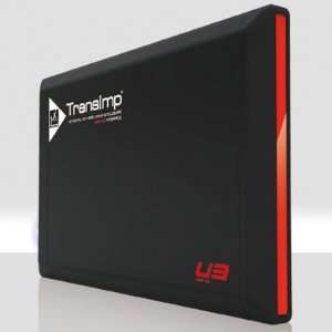   Aluminum 2.5 SATA to USB3.0 External Enclosure with Red Highlight