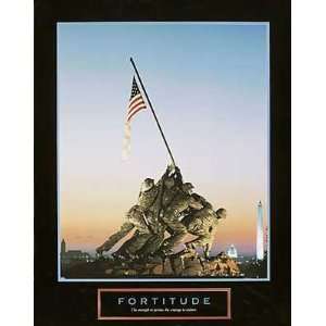  Fortitude Iwo Jima    Print