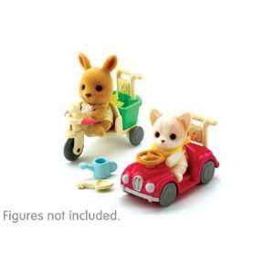    Sylvanian Families Baby Car and Tricycle Ride Toys & Games