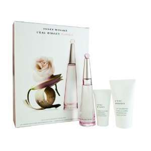  LEAU DISSEY FLORALE by ISSEY MIYAKE for Women 3 PC GIFT 