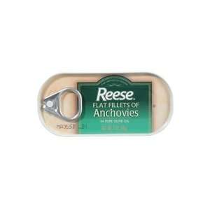 Reese Flat Fillets of Anchovies in Pure Olive Oil    2 oz 