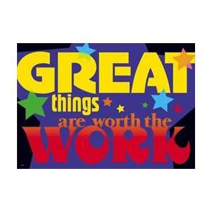    TREND ENTERPRISES GREAT THINGS ARE WORTH THE WORK Electronics