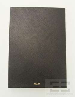   Black Saffiano Leather And Gold Leaf Teal Page 2012 Agenda NEW  