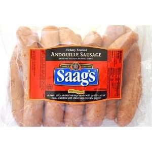 Saags Andouille Sausage 2.5lb Pkg  Grocery & Gourmet Food