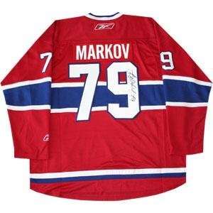  Andrei Markov Autographed Jersey   Pro   Autographed NHL 