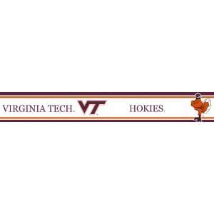 Virginia Tech Hokies Licensed Wallpaper Border