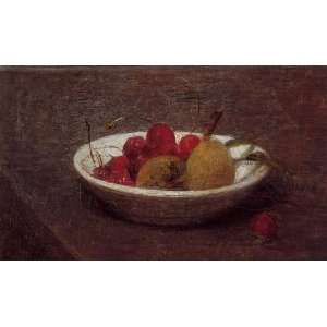   Life of Cherries and Almonds Henri Fantin Latour