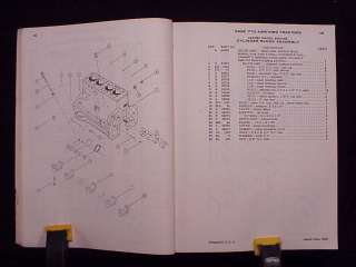1969 Case 770 Agri King Tractor Parts Manual Book ORIG  