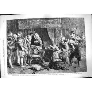  1861 GUNPOWDER PLOT GUY FAWKES JAMES KINGS BEDCHAMBER 