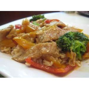 Mongolian Pepper Steak DINNER (w/Jasmine Rice)  Grocery 