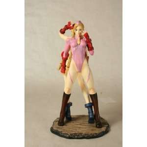 Capcom Street Fighter Cammy Killer Bee Pink Variant Resin Statue (Rare 