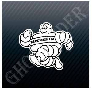  Michelin Tires Racing Sport Track Vintage Old Sticker 