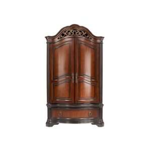  Stafford Two Tone Cherry 2Pc Bedroom Armoire