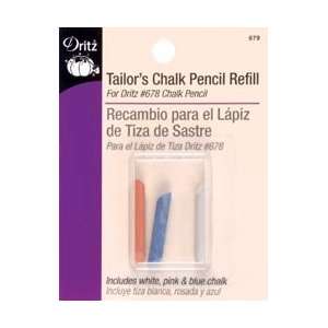  Dritz Tailors Chalk Pencil Refill 3/Pkg 679; 6 Items 