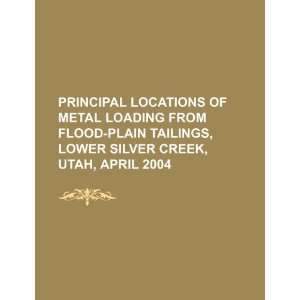  Principal locations of metal loading from flood plain 