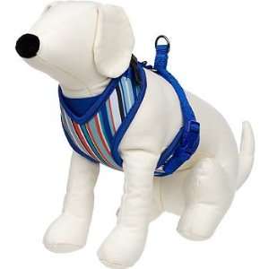   Adjustable Mesh Harness for Dogs in Blue with Bold 