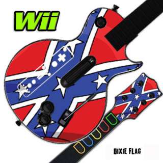 Skin Decal Cover for GUITAR HERO 3 III Nintendo Wii Les Paul   Dixie 