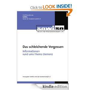 Das schleichende Vergessen Informationen rund ums Thema Demenz 