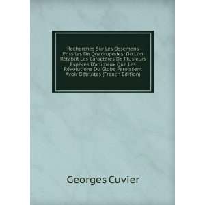   Paroissent Avoir DÃ©truites (French Edition) Georges Cuvier Books