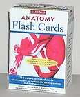Barrons Anatomy Flash Cards (2005, Hardcover)