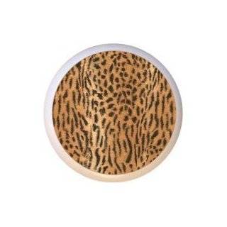  Leopard Animal Print Ceramic Cabinet Drawer Pull Handle 