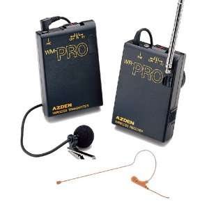 Azden WLXPRO670 On Camera VHF Lapel & Mini Headset Wireless System
