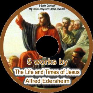 works Alfred Edersheim * Bible History 7 vl* ebook CD  