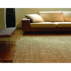  Anji Mountain Jute Natural Boucle Area Rug w/tucked ends 