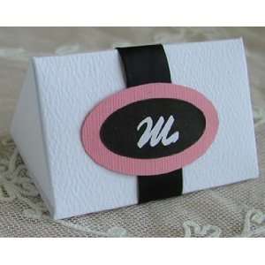   Triangle Truffle Favor Boxes   Set of 10