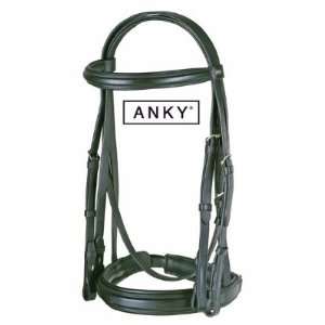  Anky Double Bridle Black, Oversize