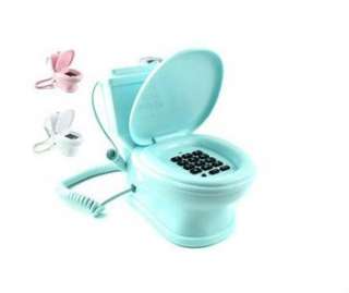 Cute Toilet Phone Home Novelty Gift Desk Cord Telephone  