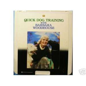  QUICK DOG TRAINING WITH BARBARA WOODHOUSE ced video movie 